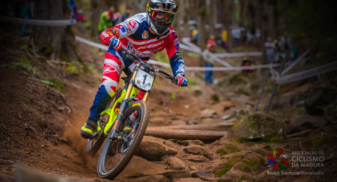 Emanuel Pombo, vencedor de la Copa Portugal de Descenso
